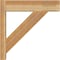 Ekena Millwork Traditional Block Rough Sawn Outlooker, Western Red Cedar, 6"W x 22"D x 22"H OUT06X22X22TRA05RWR - alternate 2
